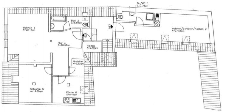 12 Dachgeschoss Grundriss