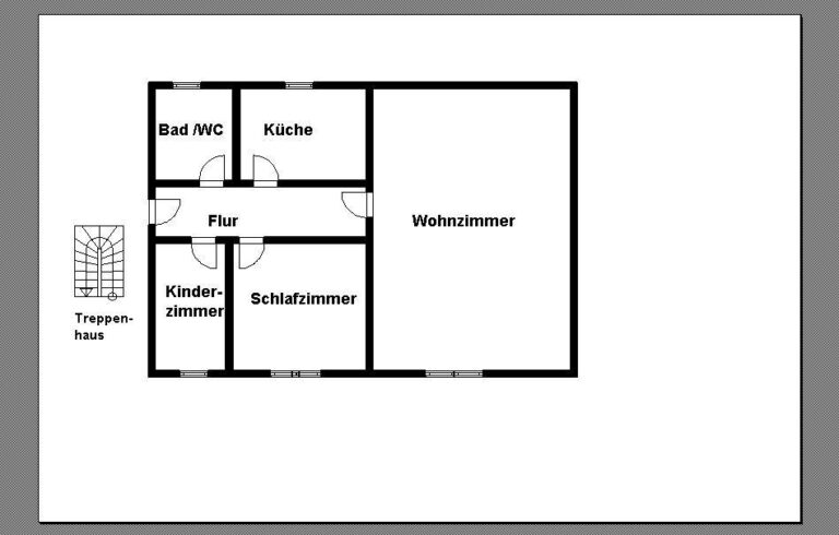 Grundriss - ohne Maßstab-