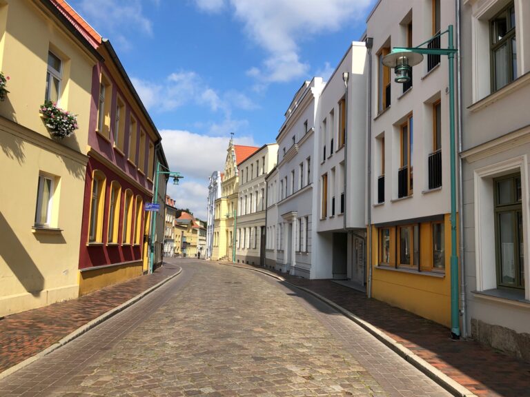 Blick in die Lange Straße