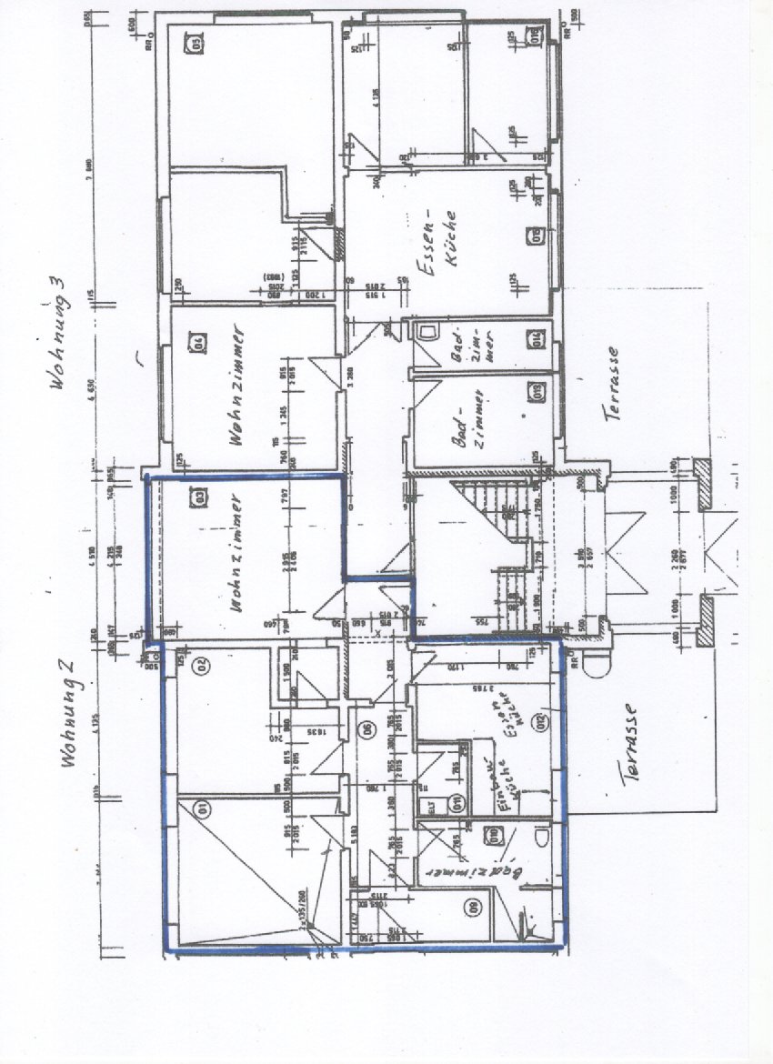 Wohnung 2, grundriss